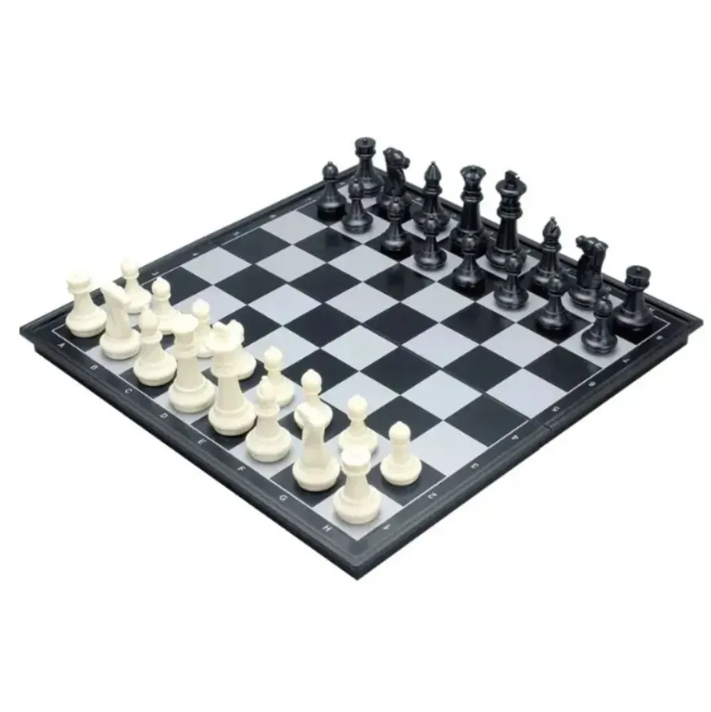 [Chess] Ajedrez Magnetico Profesional Blanco Y Negro Escala 1:1